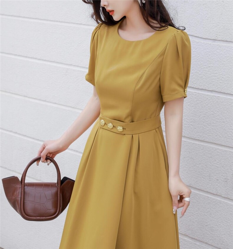 2023新款连衣裙，女装连衣裙，贻思茗