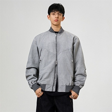 J9844-P85新款欧美风休闲时尚简约拉链外套，女装短外套，星座617A-2