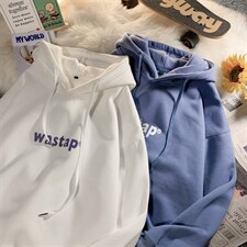 ！22秋季新款宽松大码港风wastap平铺连帽卫衣LW1909-P35控58，男装卫衣，星座508（原C305）