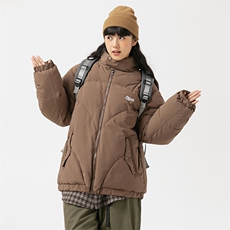 2026冬季新款男装日系潮牌纯色宽松休闲棉服加厚外套MY372-F139，男装棉衣，电商A101（原外27）