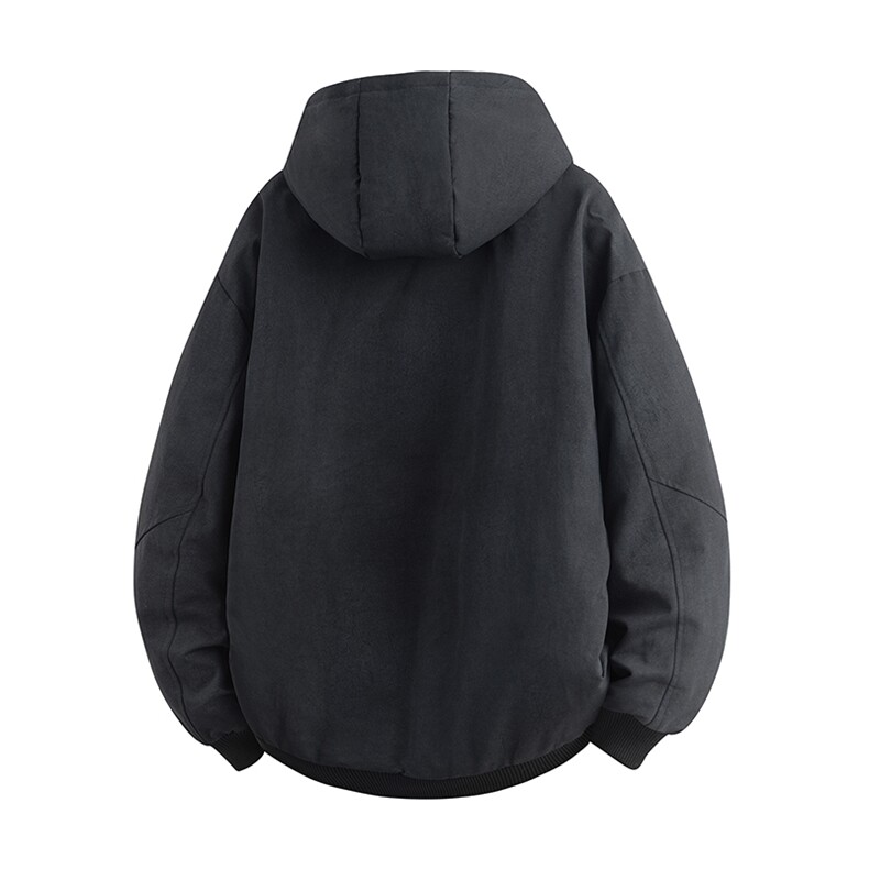 90%绒夹克式羽绒服男连帽休闲加厚白鸭绒外套YR006-P205,男装夹克,星座210-1