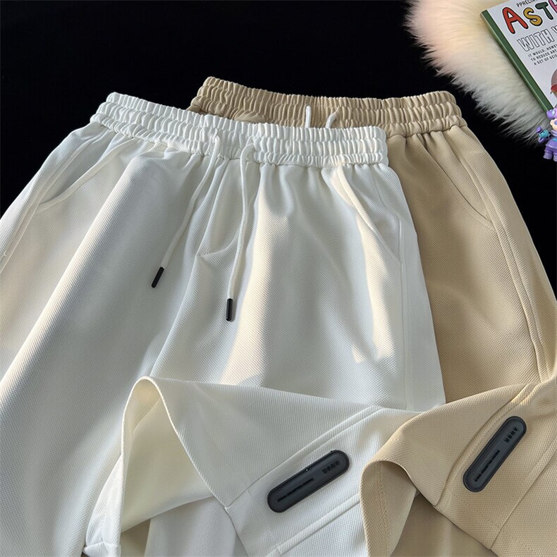 大码男士五分裤夏季潮流直筒短裤贴标休闲裤宽松A266-TYKZ713-P25图片
