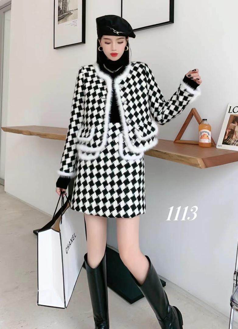 [现货]小香风套装气质，女装职业装，珍·洛曼