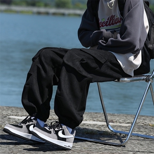 已出货 宽松束脚裤设计感休闲裤长裤男KD617-P6088图片