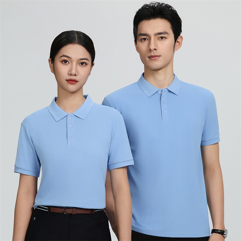 2025年春季青春活力时尚都市POLO领短袖纯色上衣,男装Polo衫,鲁菏羊绒