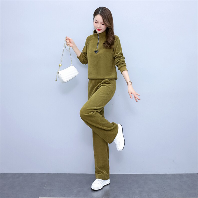 今年流行卫衣套装春秋装2025年新款女装时尚休闲洋气裤子两件套潮,女装套装/套裙,梦依杭