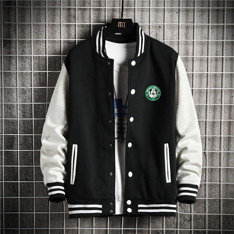 秋季新款棒球服卫衣潮流大码宽松外套男XZ102A-4-Q8952-P55,女装短外套,星座211-2