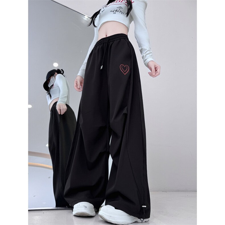 秋冬新款港风日系复古立体阔腿印花束脚休闲裤XZ212-QAK8047-P39,男装休闲裤,星座212