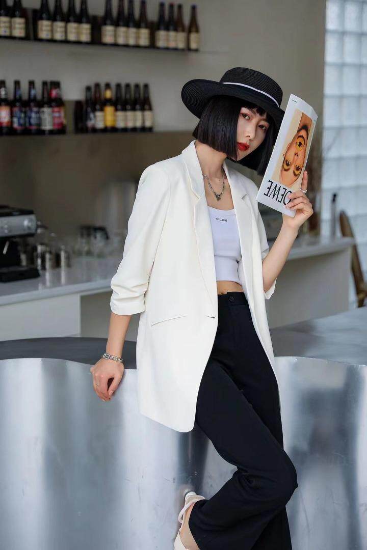 【新款】夏季中袖单外套，其它，百媚丽人