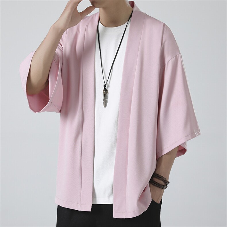 2025风潮流夏季宽松七分袖冰丝防晒衣情侣短款披风/888/特p20，男装风衣，星座815（原A203）