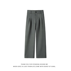 特批P40无差价2025春季新款面层：聚酯纤维95.7%氨纶4.3%K5609，男装休闲裤，电商A001