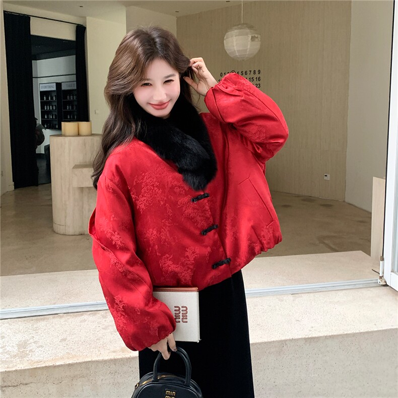 老标90风羽绒服套装配真毛领W635-外套P335-K488-套装P395-K588,女装羽绒服,2C209