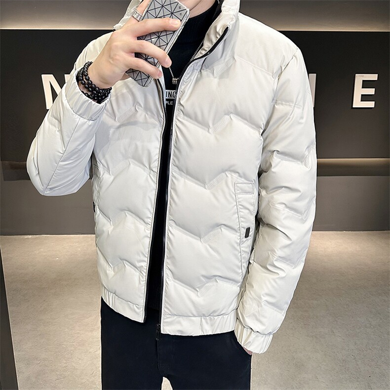 AK87882钱塘2020-3时尚休闲百搭简约冬季厚款中年男士羽绒服P150,男装羽绒服,钱塘207-3
