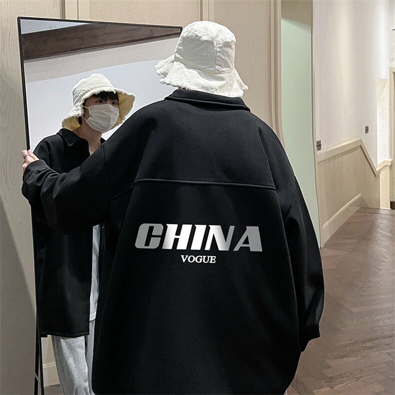 控58加厚加绒衬衫男大码长袖衬衣男外套HC79001-P38加绒款-P48,男装衬衫,电商A040
