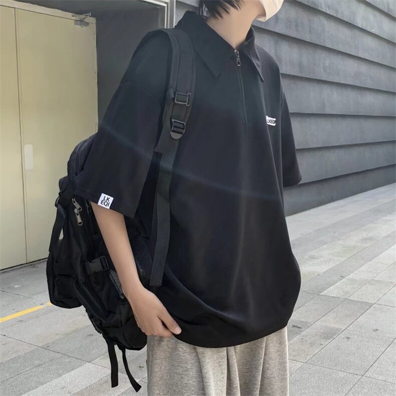 男polo潮流时尚休闲短袖克莱因蓝JT257P32,男装Polo衫,星座1116-2