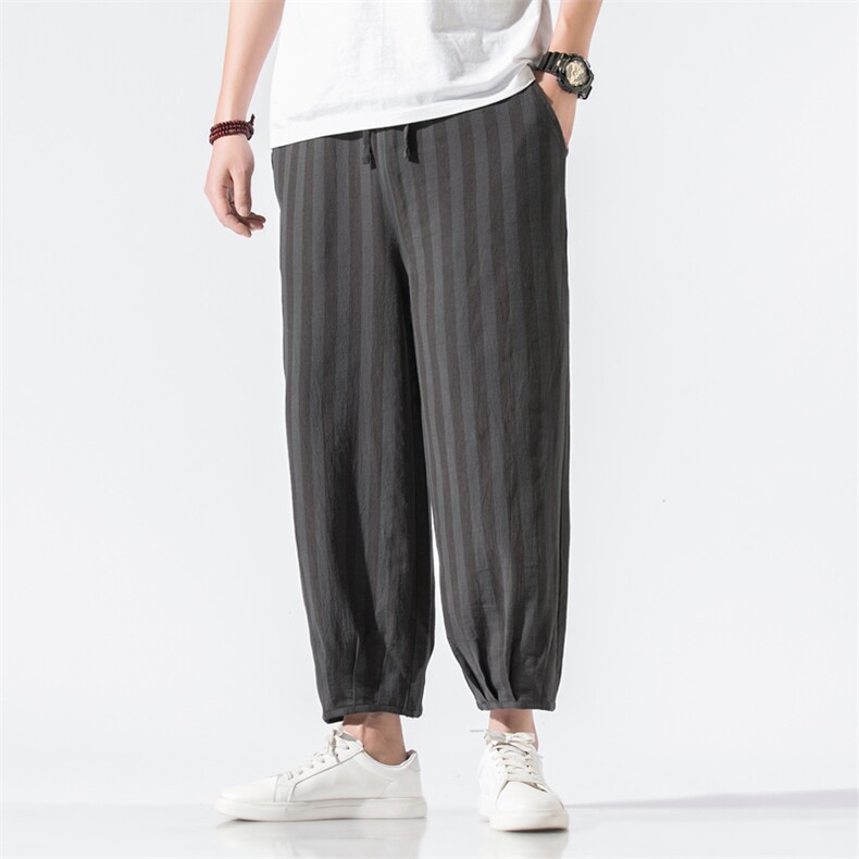 风春夏薄款男士宽松休闲裤哈伦裤男运动裤大码九分裤923P45，女装休闲裤，钱塘788(原4013)