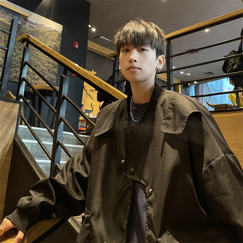 错位门禁飞行员夹克男外套男棒球衣服XH26-P70,男装夹克,电商B367