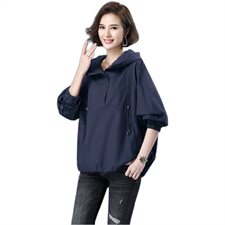 2021春秋新品短外套休闲套头衫308款，女装短外套，秋牧寒烟