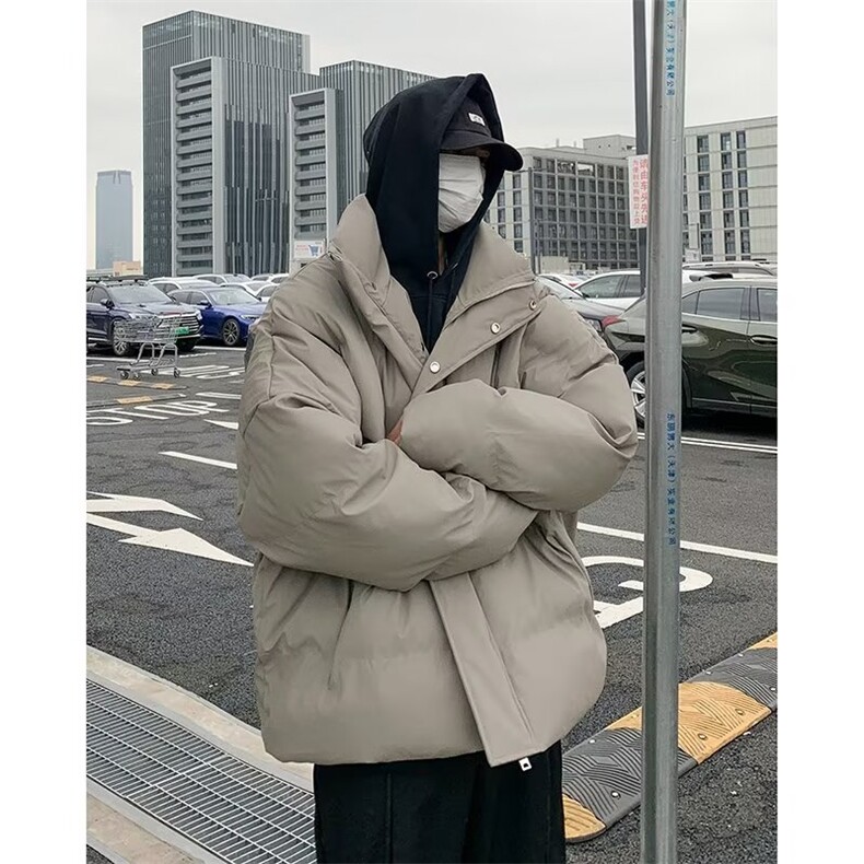 新款棉衣男冬季棉袄外套韩版潮流面包服 R6101 P88图片