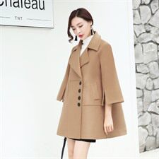 长袖毛呢外套韩版百搭时尚休闲气质优雅甜美中长款2020年冬季，女装毛呢外套，众宇琦