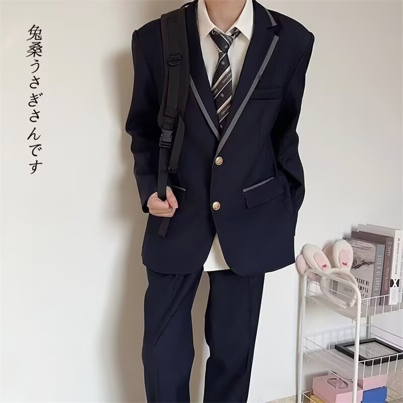 DK制服男装西装JK西服英伦学院风外套情侣装证件照服装班服外套，男装西服，星座506A