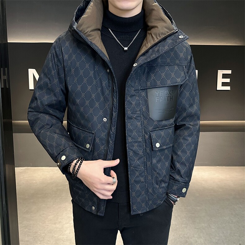 标50绒店主风冬季连帽羽绒服男外套大货(控券后298)23758-P255,男装羽绒服,电商B338