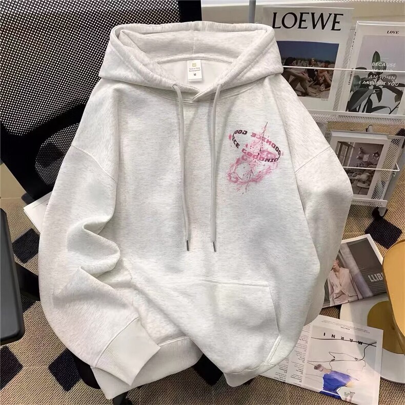 1506-1/WRW6941/P42卫衣男连帽春秋季ins港风宽松潮牌字母印花,男装卫衣,星座1506-1