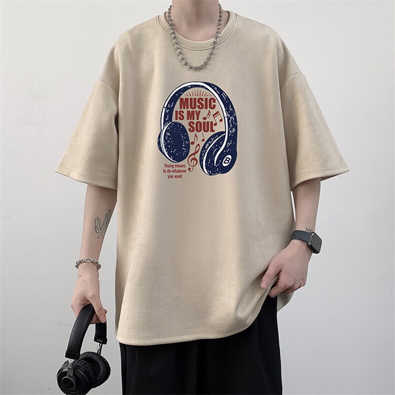 麂皮绒短袖t恤男大码半袖男JD82422-P25,男装T恤,电商A040