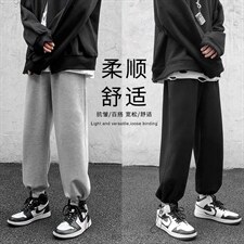 2023秋冬卫裤高弹健康布聚酯纤维WK01-1特批23，男装休闲裤，星座718-1
