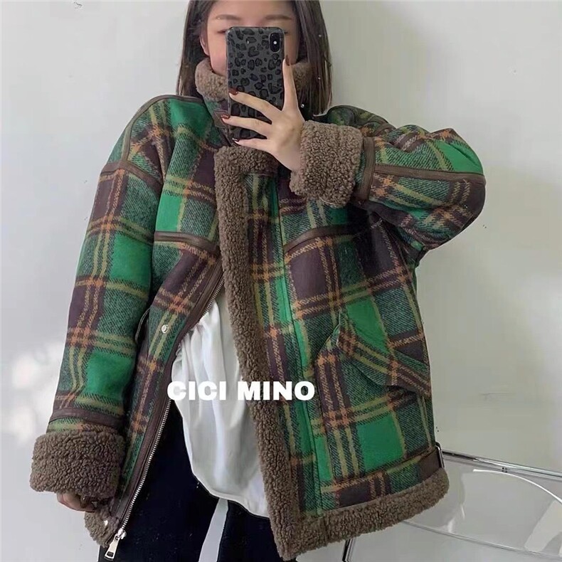 皮毛一体外套。新定制面料，其它，欧妮卡蒂蔓