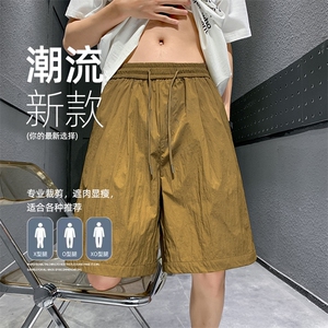 现货 夏季工装短裤男ins潮牌休闲百搭潮流痞帅五分裤D02518-P35图片