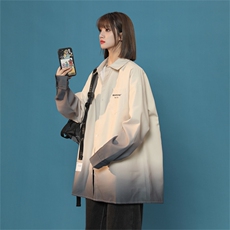渐变色长袖衬衫X1213-DY155-P50控68（纤维），男装衬衫，星座1213