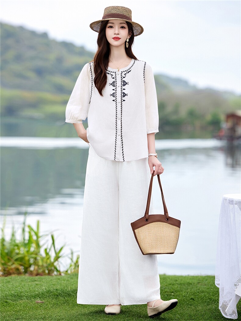 2026年夏装新款两件套女套装女,女装套装/套裙,贵人树