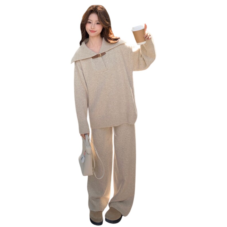 【新款】休闲毛衣套装2C115-2369-P145-K218,女装套装/套裙,2C115