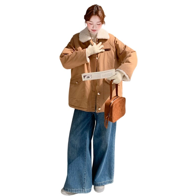 【新款】工装派克服棉衣2C115-2370-P195-K288,女装棉衣/棉服,2C115
