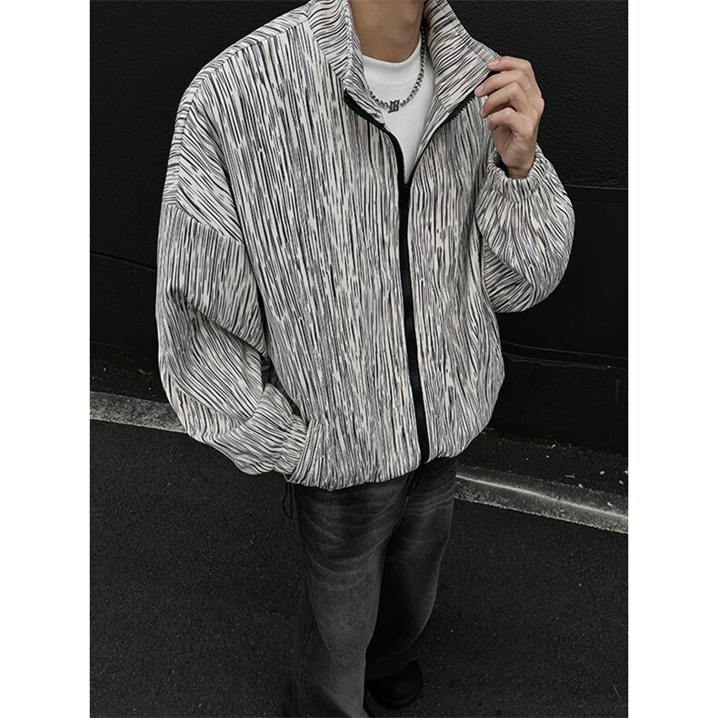 现货JK10071-特批55夏季大码灯芯高品质夹克外套宽松情侣上衣,男装夹克,电商A059