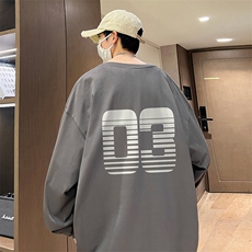 抖音得物供货量大从优可提供视频美式长袖T恤CT712特P25，男装T恤，电商A486-1