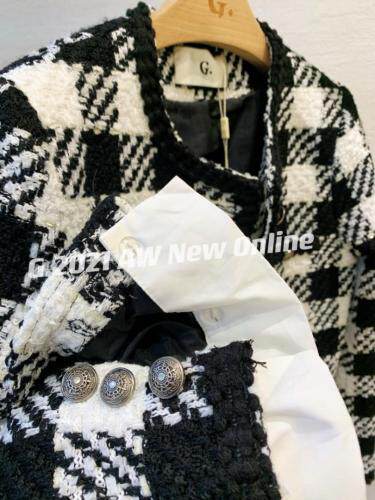 小香风格子外套均码，其它，G