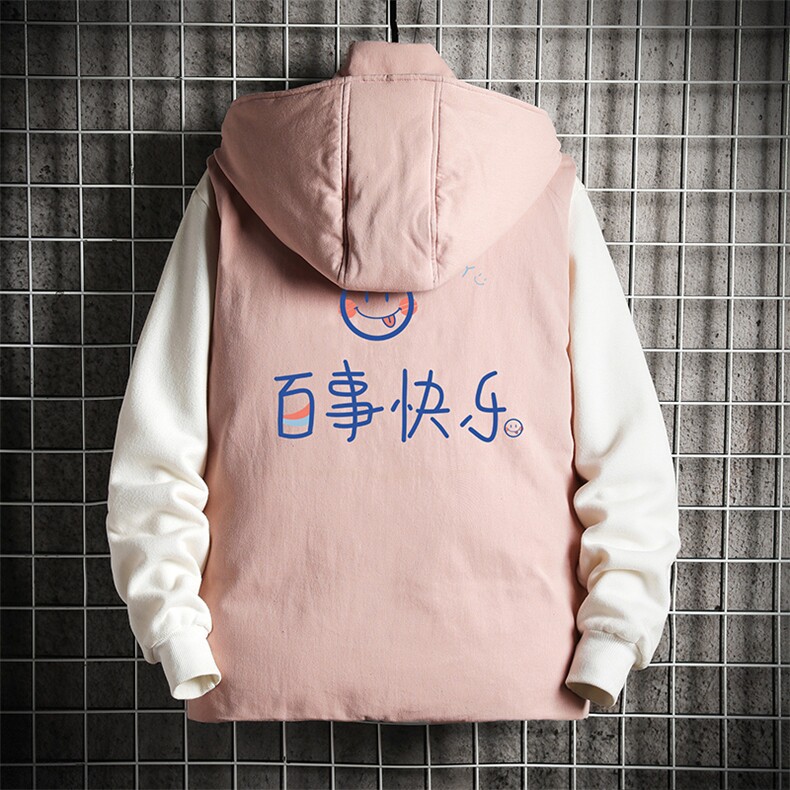 MJ47183-P80棉马甲男士大码加厚棉背心男坎肩男网格,男装背心/马甲,电商A040A