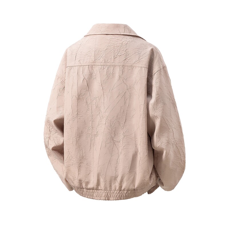 立体白底大码M-5XL情侣百搭夹克男：聚酯纤维JK8742P75控108,男装夹克,星座227-7