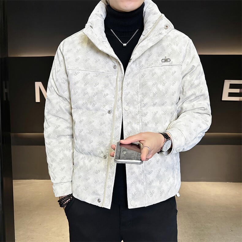 标50羽绒服男白鸭绒保暖外套潮流字母印花上衣B317/Y539/P215,男装羽绒服,电商B317