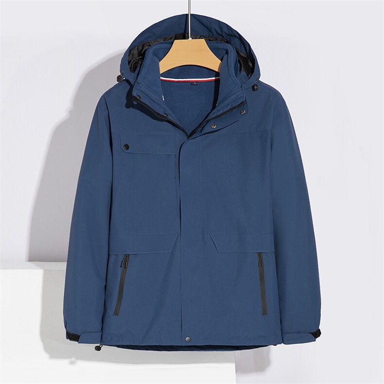 NN3009钱塘2020-3冬季情侣款冲锋衣内胆可脱卸大货主推P140,男装夹克,钱塘207-3