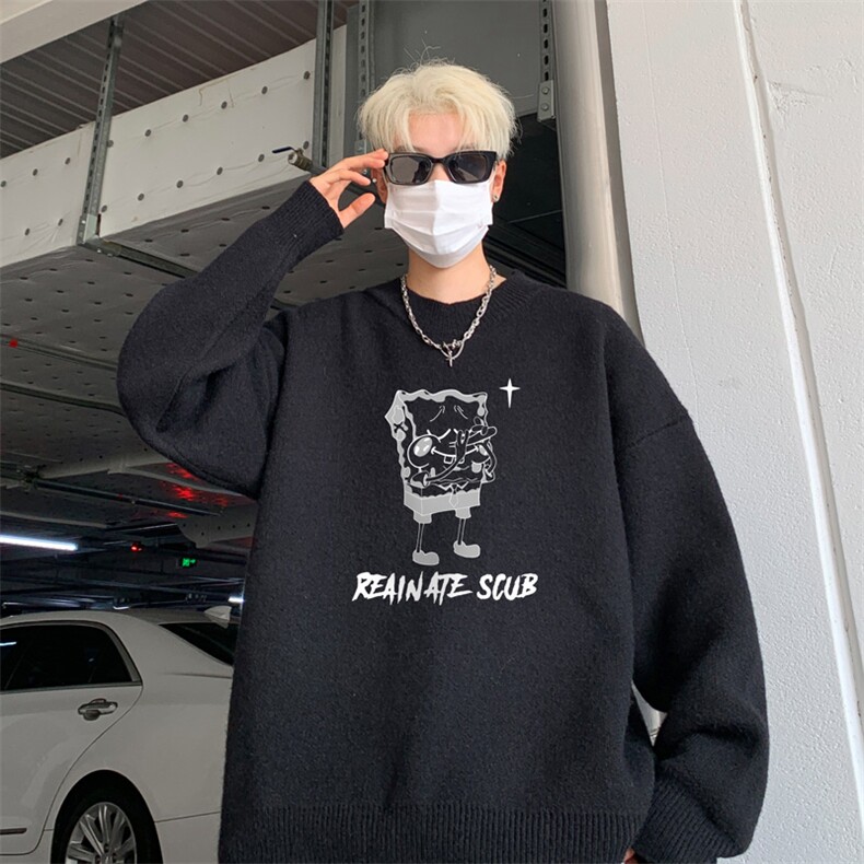 高质量！秋冬季半高领毛衣男士加绒加厚线衣针织衫男DMY514-特P38,男装针织衫/毛衣,电商B371