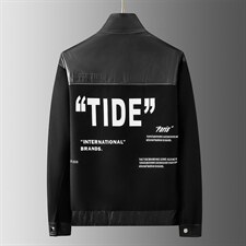 D16MJ29112海宁皮衣男牛皮夹克外套韩版修身商务男装P610，男装皮衣，电商B360