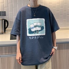 ！2022夏季男士华夫格短袖T恤清凉半袖体恤TXH217P25，男装T恤，电商B220