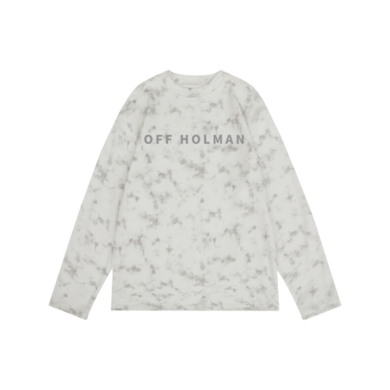 260克重磅扎染德绒圆领打底衫【有货】HD019-DR25246RL-P25，男装T恤，电商019-1