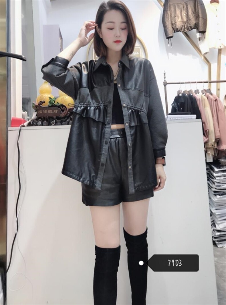 水洗皮拼针织，其它，圣丝诺亚