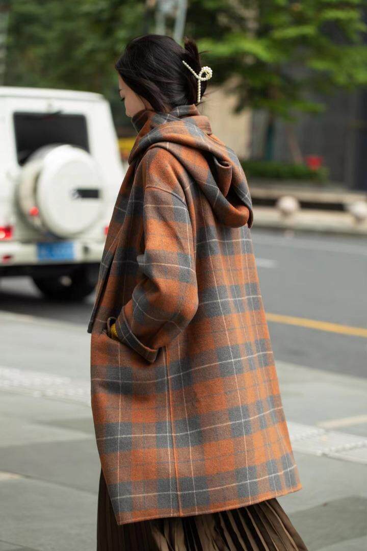 自产双面羊绒大衣，其它，恩+