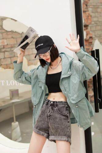 夏季新款收腰防晒衣，女装，久久索衣缘