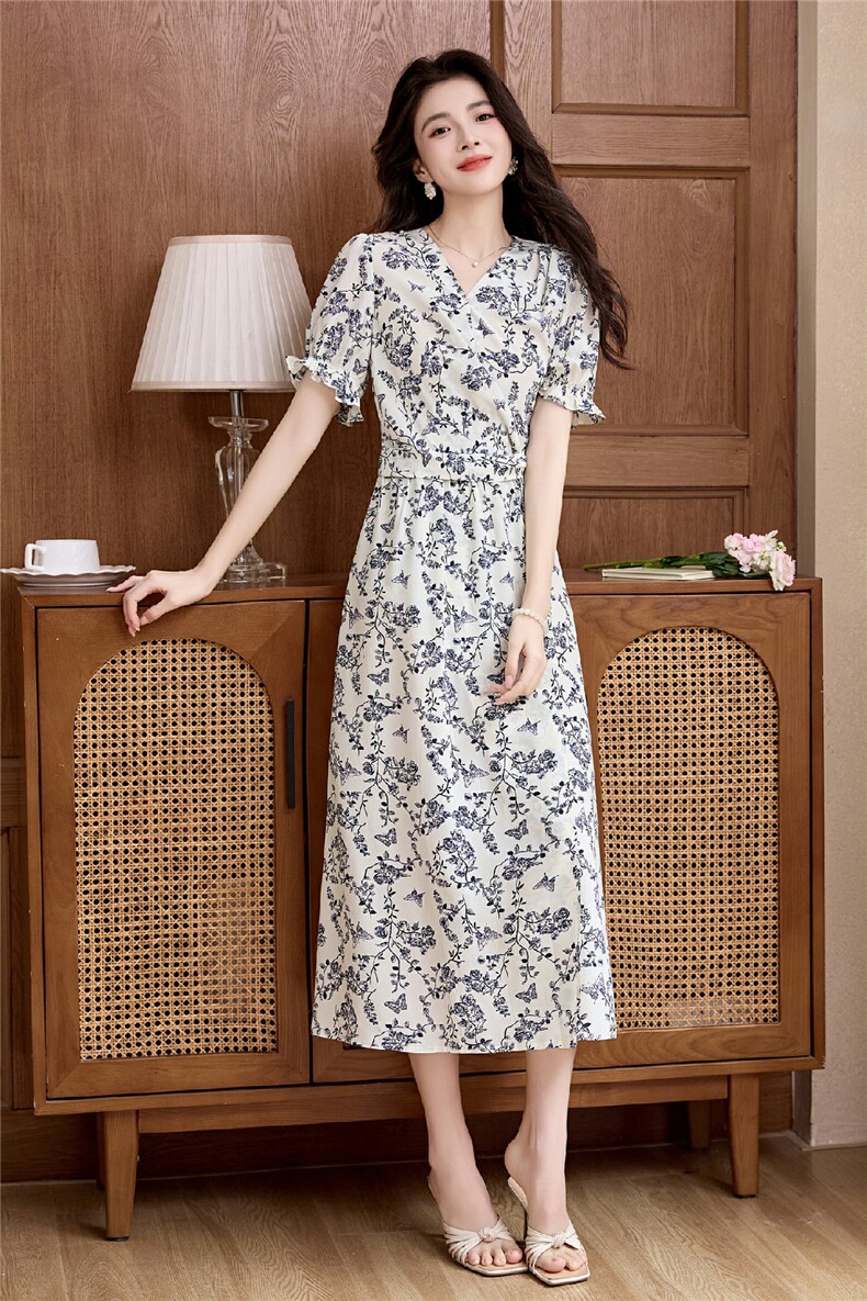 2025新款桑蚕丝连衣裙女气质真丝裙子宽松显瘦时尚洋气减龄长裙,女装连衣裙,阿舍尔精品